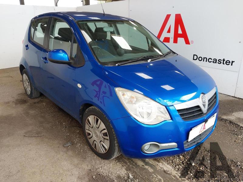 2011 VAUXHALL AGILA S AC 1242cc PETROL MANUAL 5 Speed 5 DOOR HATCHBACK