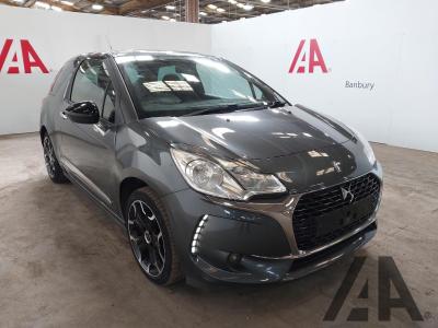 Image of 2016 DS 3 PURETECH ELEGANCE S/S 1199cc TURBO PETROL MANUAL 3 DOOR HATCHBACK