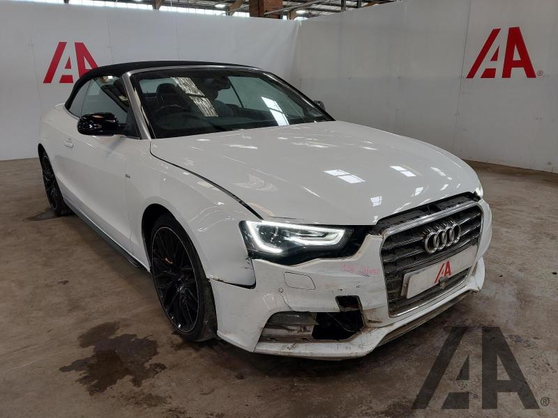 2016 AUDI A5 TDI S LINE SPECIAL EDITION PLU 1968cc TURBO DIESEL MANUAL 6 Speed 2 DOOR CONVERTIBLE