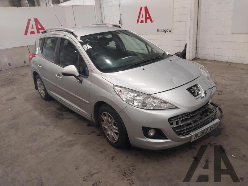 2012 PEUGEOT 207 HDI SW ACTIVE 1560cc TURBO DIESEL MANUAL 5 Speed 5 DOOR ESTATE