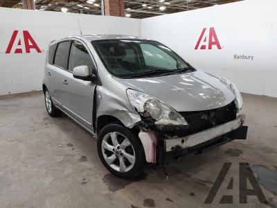Image of 2010 NISSAN NOTE TEKNA 1598cc PETROL MANUAL 5 Speed 5 DOOR MPV