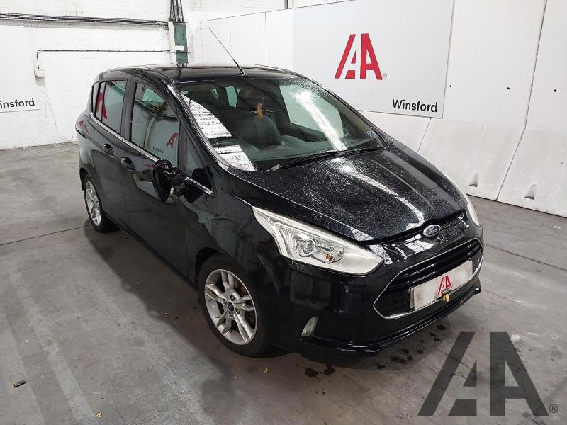 2014 FORD B-MAX TITANIUM X TDCI 1560cc TURBO DIESEL MANUAL 5 Speed 5 DOOR MPV