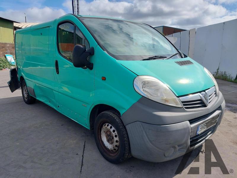 2010 VAUXHALL VIVARO 2900CDTI LWB SHR 1995cc TURBO DIESEL MANUAL 6 Speed PANEL VAN