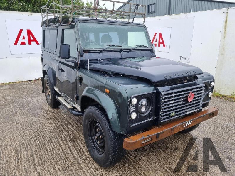 2012 LAND ROVER DEFENDER 90 TD XS STATION WAGON 2402cc TURBO DIESEL MANUAL WINDOW VAN