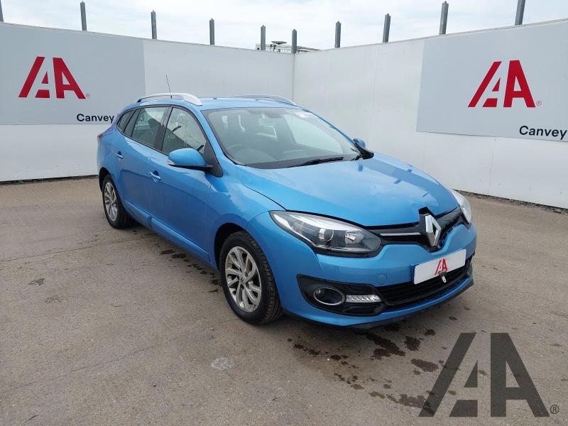 2014 RENAULT MEGANE DYNAMIQUE TOMTOM ENERGY DCI S/ 1461cc TURBO DIESEL MANUAL 6 Speed 5 DOOR ESTATE