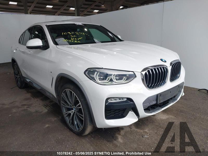 2019 BMW X4 XDRIVE20D M SPORT X 1995cc TURBO DIESEL AUTOMATIC 5 DOOR ESTATE
