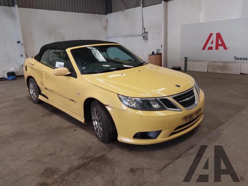 2009 SAAB 9-3 VECTOR SPORT TTID 1910cc TURBO DIESEL MANUAL 6 Speed 2 DOOR CONVERTIBLE