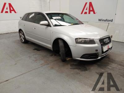 Image of 2008 AUDI A3 SPORTBACK TDI S LINE DPF 1968cc TURBO DIESEL MANUAL 6 Speed 5 DOOR HATCHBACK