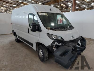 Image of 2022 PEUGEOT BOXER BLUEHDI 335 L2H2 PROFESSIONAL 2179cc TURBO DIESEL MANUAL 4 DOOR PANEL VAN