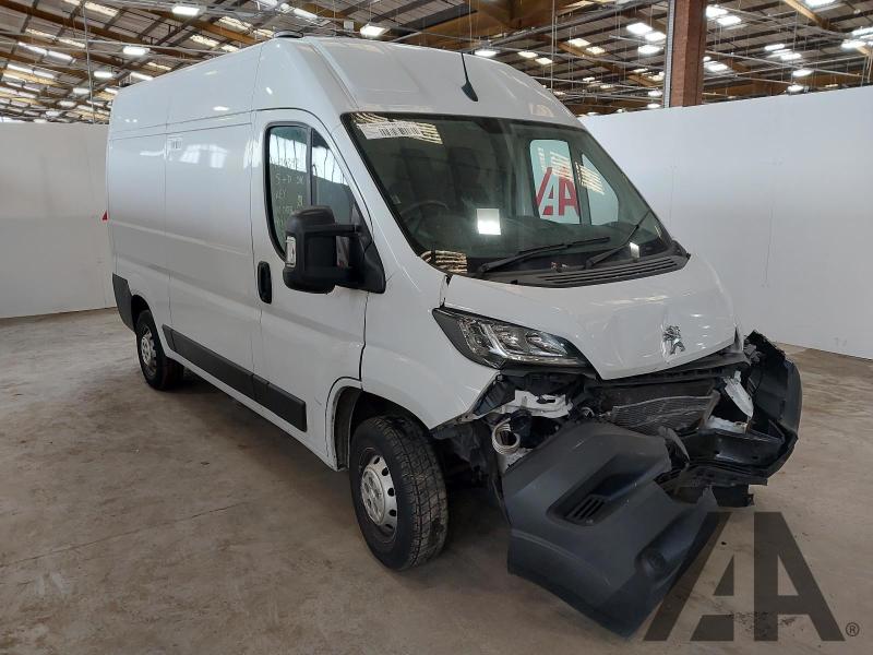2022 PEUGEOT BOXER BLUEHDI 335 L2H2 PROFESSIONAL 2179cc TURBO DIESEL MANUAL 4 DOOR PANEL VAN