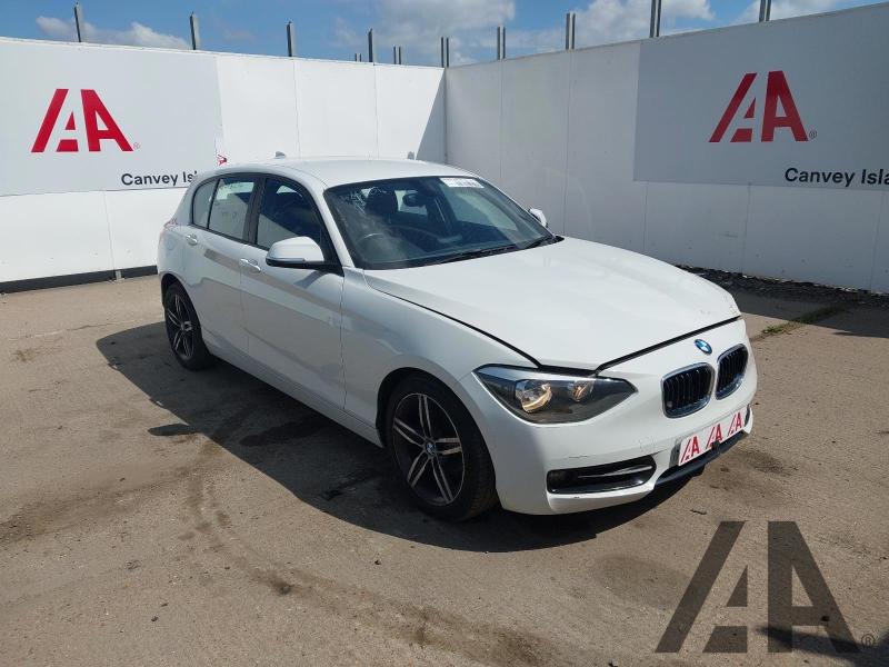 2013 BMW 1 SERIES 114I SPORT 1598cc TURBO PETROL MANUAL 5 DOOR HATCHBACK