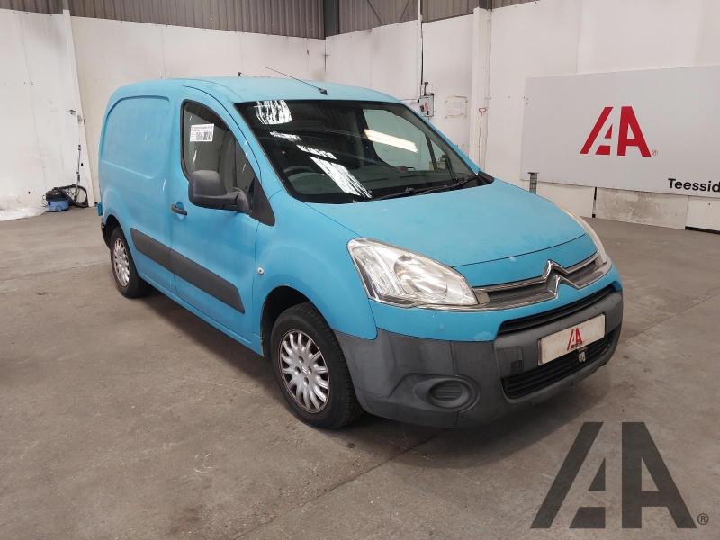 2012 CITROEN BERLINGO 625 ENTERPRISE L1 HDI 1560cc TURBO DIESEL MANUAL 5 Speed PANEL VAN
