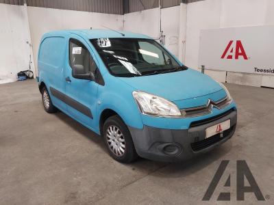Image of 2012 CITROEN BERLINGO 625 ENTERPRISE L1 HDI 1560cc TURBO DIESEL MANUAL 5 Speed PANEL VAN