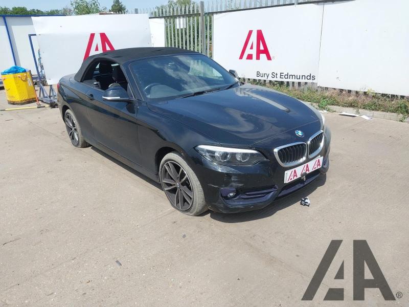 2018 BMW 2 SERIES 218I SPORT 1499cc TURBO PETROL MANUAL 2 DOOR CONVERTIBLE
