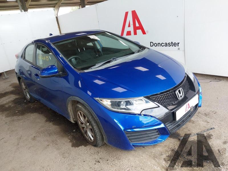 2016 HONDA CIVIC I-DTEC S 1597cc TURBO DIESEL MANUAL 6 Speed 5 DOOR HATCHBACK