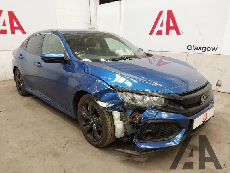 2018 HONDA CIVIC VTEC SR 988cc TURBO PETROL MANUAL 6 Speed 5 DOOR HATCHBACK