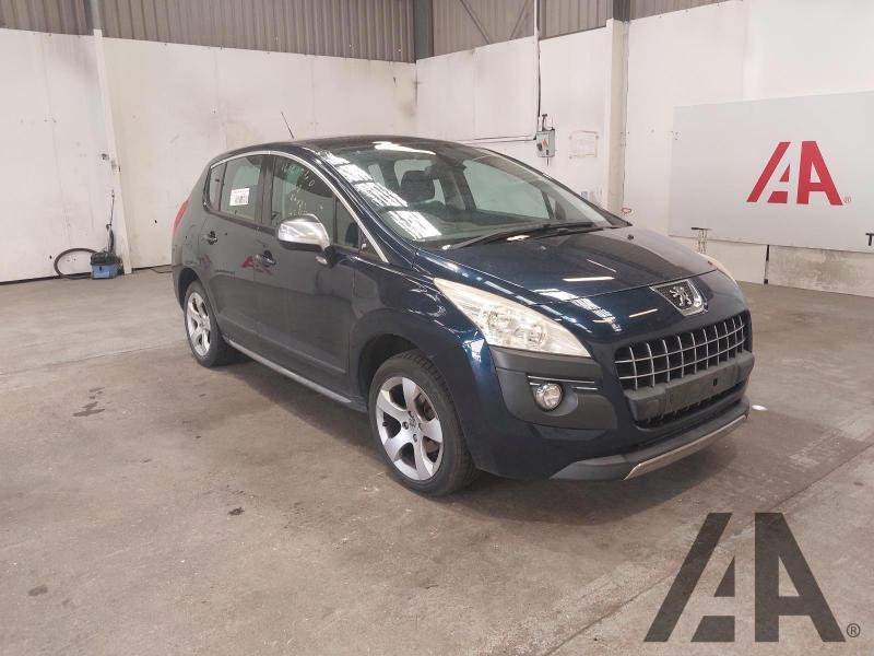 2011 PEUGEOT 3008 EXCLUSIVE HDI 1560cc TURBO DIESEL SEMI AUTO 6 Speed 5 DOOR HATCHBACK
