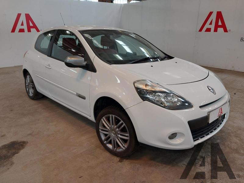 2012 RENAULT CLIO DYNAMIQUE TOMTOM 16V 1149cc PETROL MANUAL 5 Speed 3 DOOR HATCHBACK