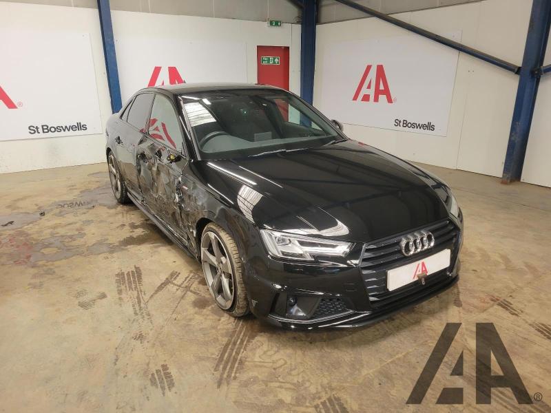2019 AUDI A4 TFSI S LINE BLACK EDITION 35 1984cc TURBO PETROL MANUAL 6 Speed 4 DOOR SALOON