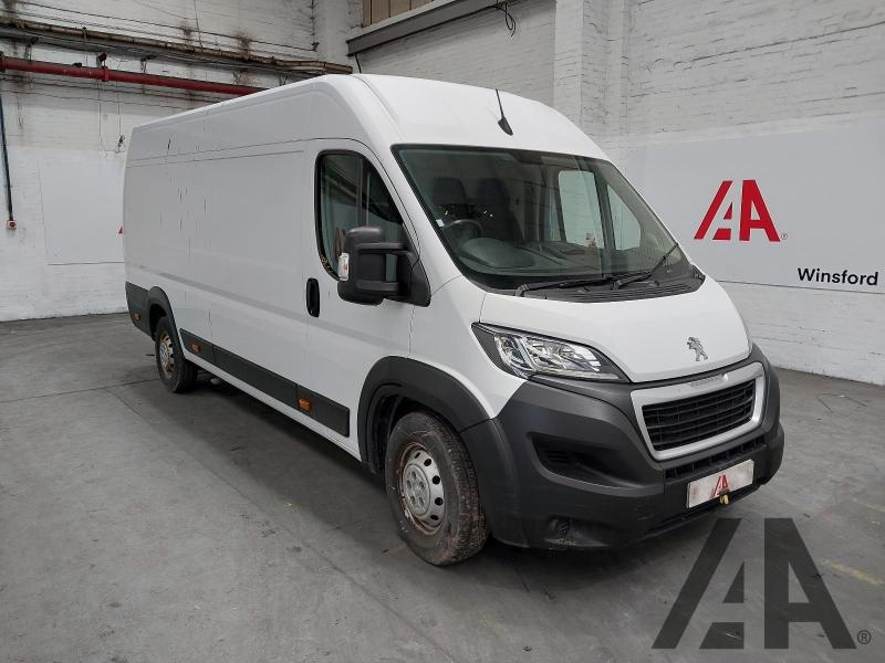 2021 PEUGEOT BOXER BLUEHDI 435 L4H2 PROFESSIONAL 2179cc TURBO DIESEL MANUAL 5 DOOR PANEL VAN