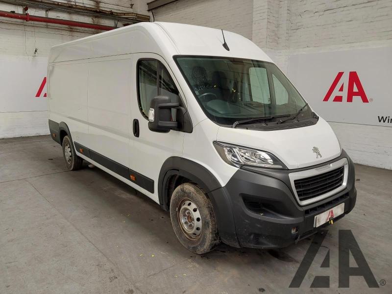2021 PEUGEOT BOXER BLUEHDI 435 L4H2 PROFESSIONAL 2179cc TURBO DIESEL MANUAL 5 DOOR PANEL VAN