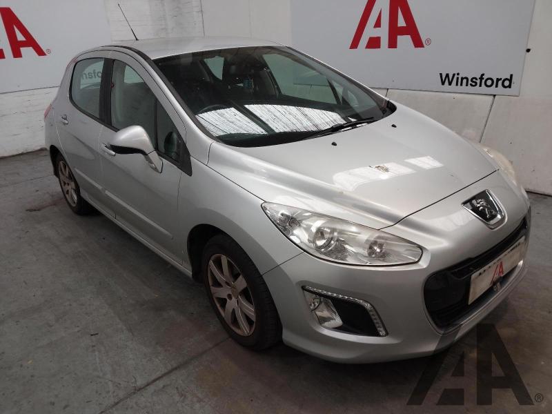 2013 PEUGEOT 308 HDI ACTIVE 1560cc TURBO DIESEL MANUAL 5 DOOR HATCHBACK