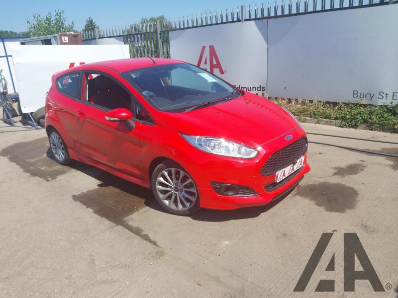 2014 FORD FIESTA ZETEC S 998cc TURBO PETROL MANUAL 5 Speed 3 DOOR HATCHBACK