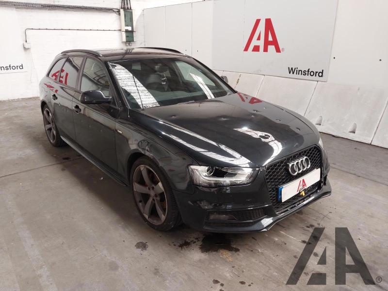 2013 AUDI A4 AVANT TDI S LINE BLACK EDITION 1968cc TURBO DIESEL MANUAL 6 Speed 5 DOOR ESTATE