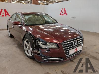 Image of 2013 AUDI A8 TDI QUATTRO SE EXECUTIVE 2967cc TURBO DIESEL AUTOMATIC 8 Speed 4 DOOR SALOON