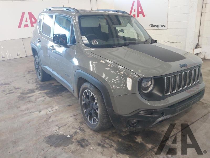 2023 JEEP RENEGADE UPLAND 1332cc TURBO PETROL/ELECTRIC AUTOMATIC 5 DOOR ESTATE