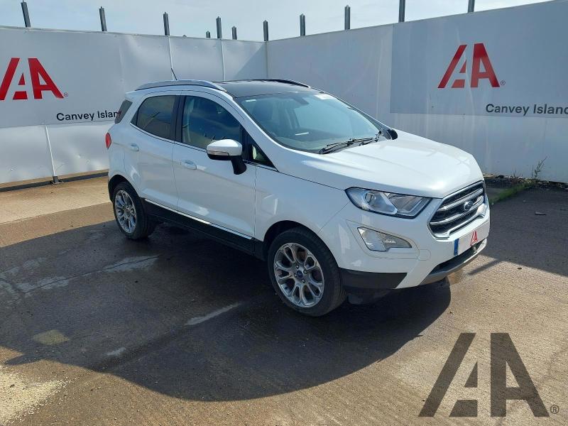 2019 FORD ECOSPORT TITANIUM 999cc TURBO PETROL AUTOMATIC 5 DOOR HATCHBACK