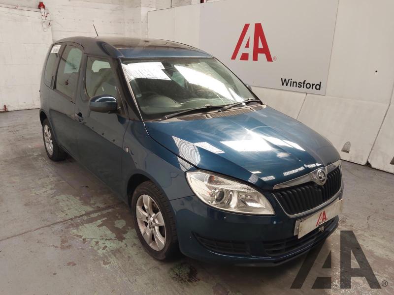 2013 SKODA ROOMSTER SE TSI 1197cc TURBO PETROL MANUAL 5 Speed 5 DOOR MPV