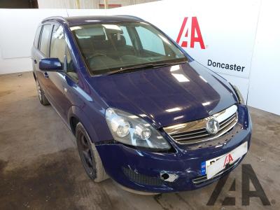 Image of 2013 VAUXHALL ZAFIRA EXCLUSIV 1598cc PETROL MANUAL 5 DOOR MPV