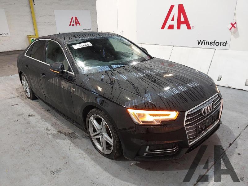 2018 AUDI A4 TFSI S LINE 1984cc TURBO PETROL SEMI AUTO 7 Speed 4 DOOR SALOON