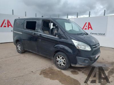 Image of 2014 FORD TRANSIT CUSTOM 290 LIMITED LR DCB 2198cc TURBO DIESEL MANUAL 6 Speed PANEL VAN