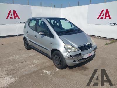2003 MERCEDES A-CLASS A 140 CLASSIC SWB 1397cc PETROL MANUAL 5 DOOR HATCHBACK