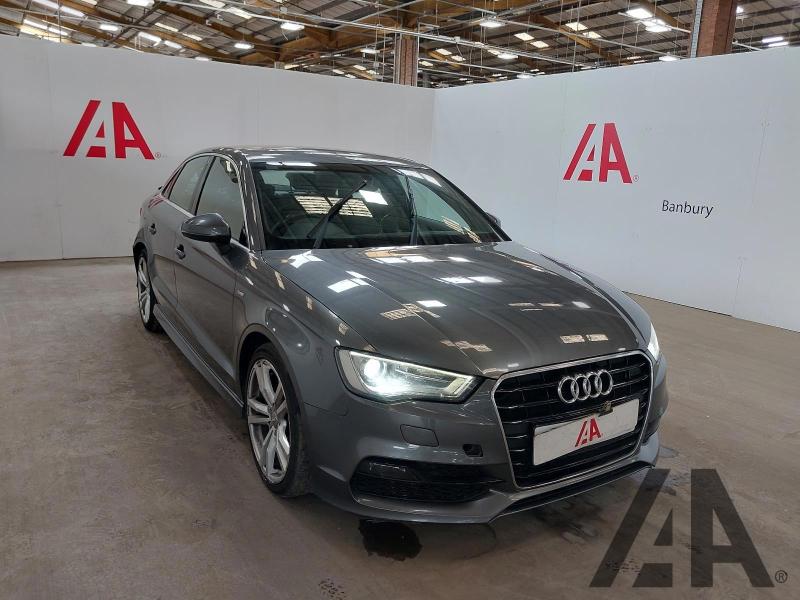 2016 AUDI A3 TDI S LINE NAV 1968cc TURBO DIESEL MANUAL 6 Speed 4 DOOR SALOON