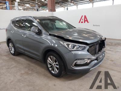 Image of 2017 HYUNDAI SANTA FE CRDI PREMIUM BLUE DRIVE 2199cc TURBO DIESEL AUTOMATIC 6 Speed 5 DOOR ESTATE