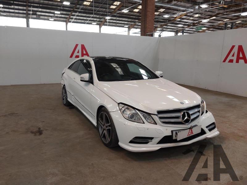 2012 MERCEDES E-CLASS E220 CDI BLUEEFFICIENCY SPORT 2143cc TURBO DIESEL AUTOMATIC 2 DOOR COUPE