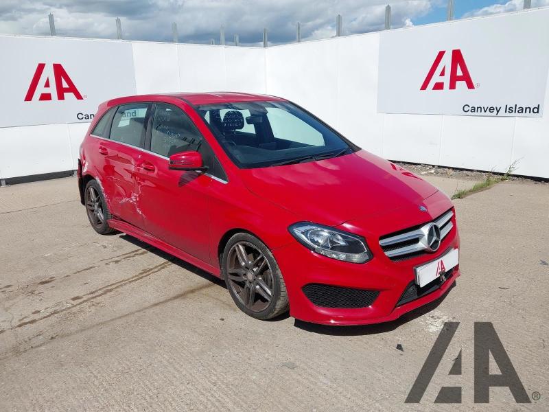 2016 MERCEDES B-CLASS B 200 D AMG LINE 2143cc TURBO DIESEL SEMI AUTO 7 Speed 5 DOOR MPV
