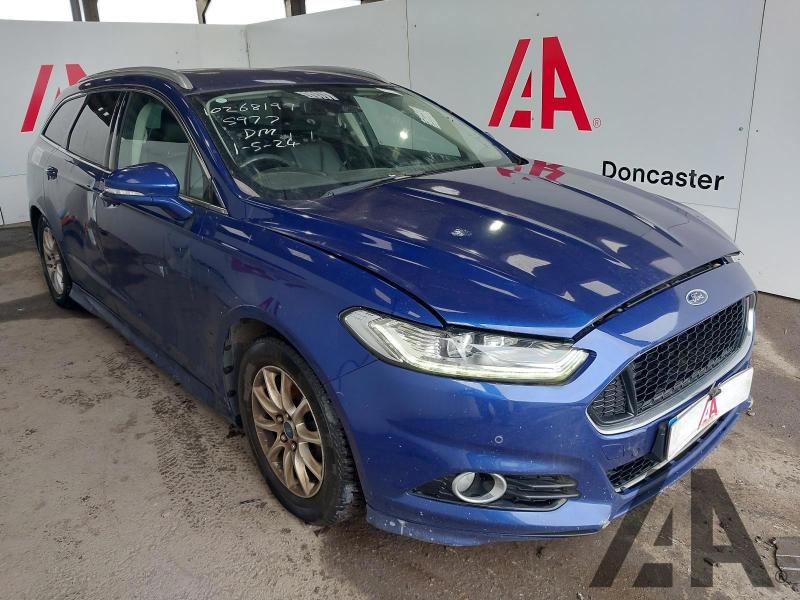 2016 FORD MONDEO TITANIUM ECONETIC TDCI 1997cc TURBO DIESEL MANUAL 6 Speed 5 DOOR ESTATE