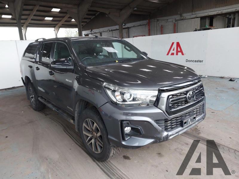 2019 TOYOTA HI-LUX INVINCIBLE X 4WD D-4D DCB 2393cc TURBO DIESEL AUTOMATIC PICK UP