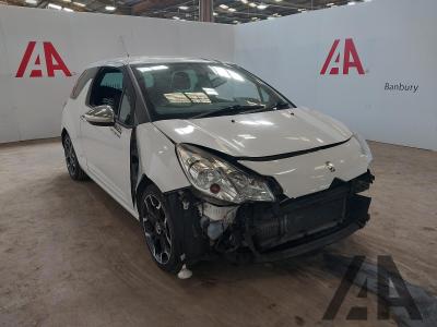 Image of 2011 CITROEN DS3 HDI BLACK AND WHITE 1560cc TURBO DIESEL MANUAL 5 Speed 3 DOOR HATCHBACK
