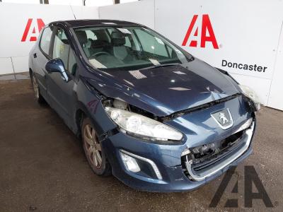 2013 PEUGEOT 308 HDI ACTIVE 1560cc TURBO DIESEL MANUAL 5 DOOR HATCHBACK