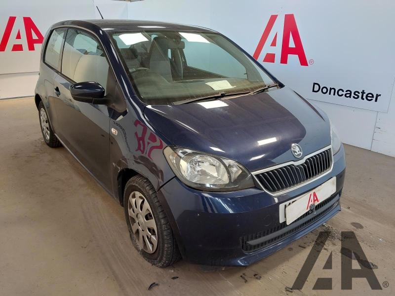 2013 SKODA CITIGO SE GREENTECH 999cc PETROL MANUAL 3 DOOR HATCHBACK