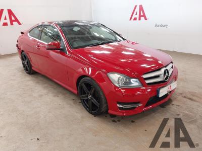 Image of 2013 MERCEDES C-CLASS C220 CDI BLUEEFFICIENCY AMG SP 2143cc TURBO DIESEL AUTOMATIC 2 DOOR COUPE