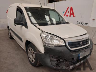Image of 2018 PEUGEOT PARTNER BLUE HDI PROFESSIONAL L1 1560cc TURBO DIESEL MANUAL 5 Speed PANEL VAN