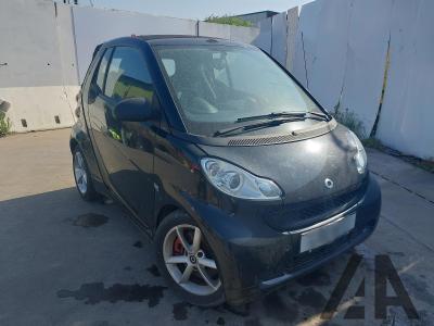 Image of 2011 SMART FORTWO CABRIO PASSION CDI 799cc TURBO DIESEL AUTOMATIC 2 DOOR CONVERTIBLE