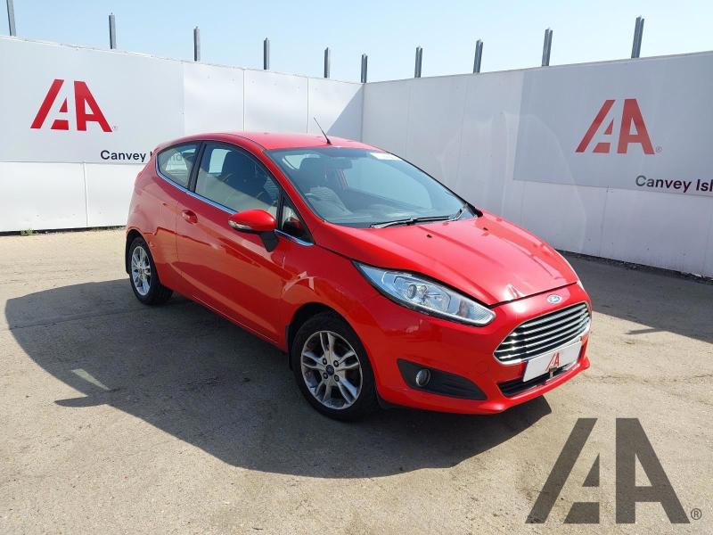 2014 FORD FIESTA ZETEC 998cc TURBO PETROL MANUAL 5 Speed 3 DOOR HATCHBACK