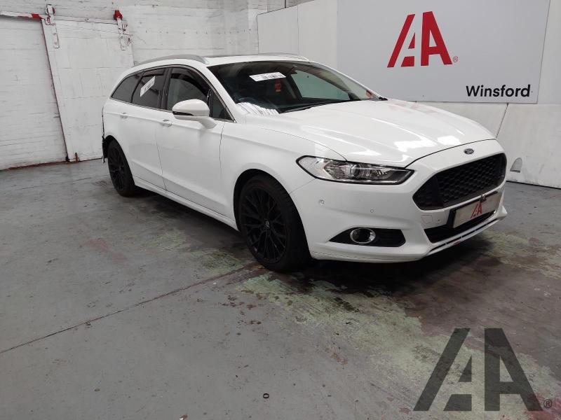 2014 FORD MONDEO TITANIUM TDCI 1997cc TURBO DIESEL MANUAL 6 Speed 5 DOOR ESTATE